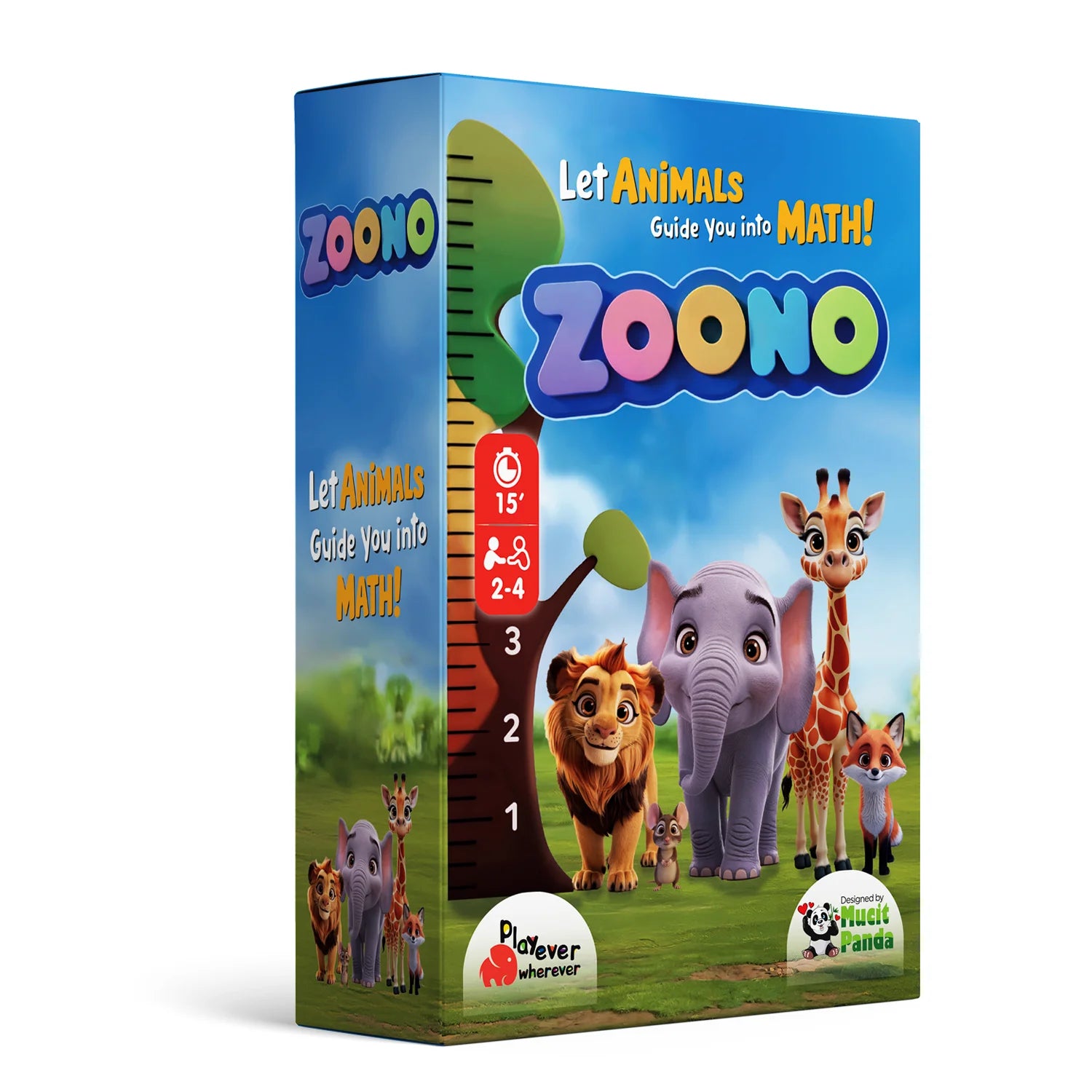 Zoono, Card Game for Teaching Numbers and Counting (Ages 3-5)