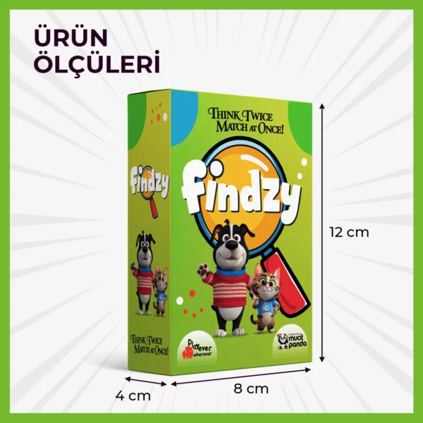 Findzy, Dikkat Güçlendiren Eğlenceli Kart Oyunu (4-7 Yaş) - Görsel 3