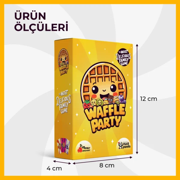 Waffle Party, Dikkat, Görsel Algı ve Refleks Geliştiren Kart Oyunu (4-7 Yaş) - Görsel 3