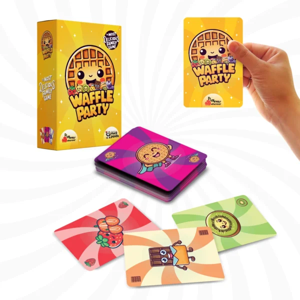 Waffle Party, Dikkat, Görsel Algı ve Refleks Geliştiren Kart Oyunu (4-7 Yaş) - Görsel 4