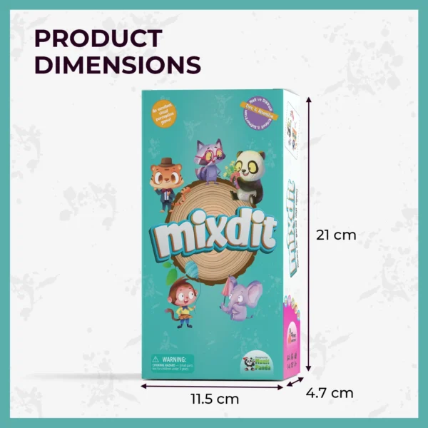 Mixdit, Board Game for Developing Attention and Visual Perception (Ages 3-6) - Image 3