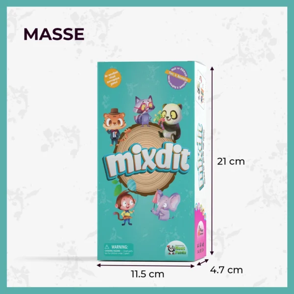 Mixdit, Brettspiel zur Förderung der Aufmerksamkeit und der visuellen Wahrnehmung (3-6 Jahre) – Bild 3