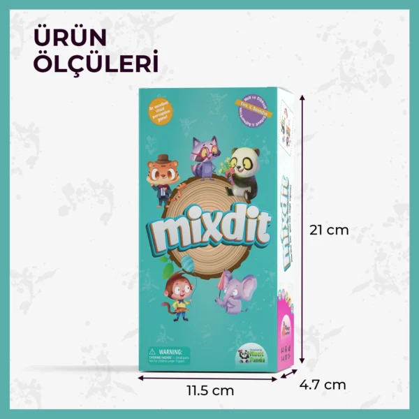 Mixdit, Dikkat ve Görsel Algıyı Geliştiren Kutu Oyunu (3-6 Yaş) - Görsel 3