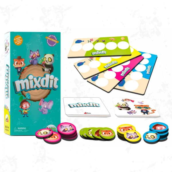 Mixdit, Dikkat ve Görsel Algıyı Geliştiren Kutu Oyunu (3-6 Yaş) - Görsel 4