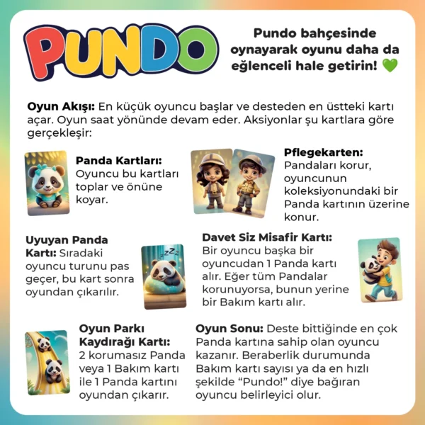 Pundo, Duygusal Zekayı Geliştiren Kart Oyunu (3-5 Yaş) - Görsel 5
