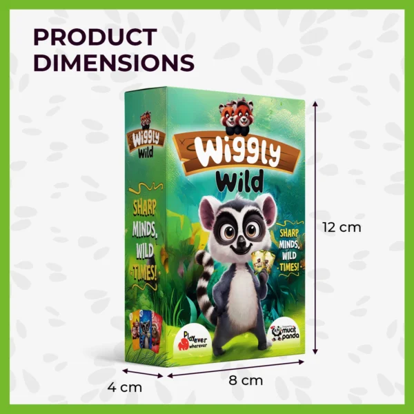 Wiggly Wild, Color and Number Matching Card Game (Ages 3-6) - Image 3