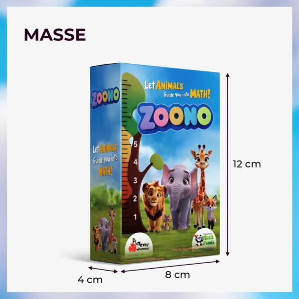 Zoono, Kartenspiel zum Erlernen von Zahlen und Zählen (3-5 Jahre) – Bild 4