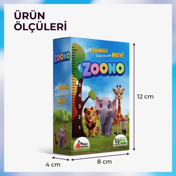 Zoono, Sayıları ve Saymayı Öğretmek için Kart Oyunu (3-5 Yaş) - Görsel 4