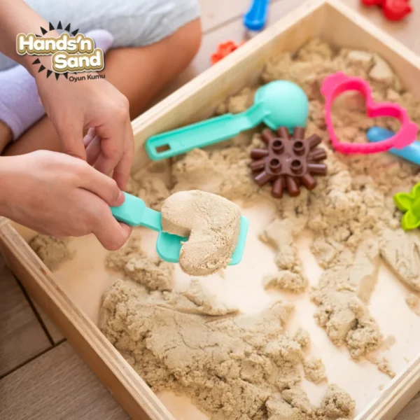 Playever Hands in Sand Natural Kinetic Play Sand 500 gr - Natural - Image 6