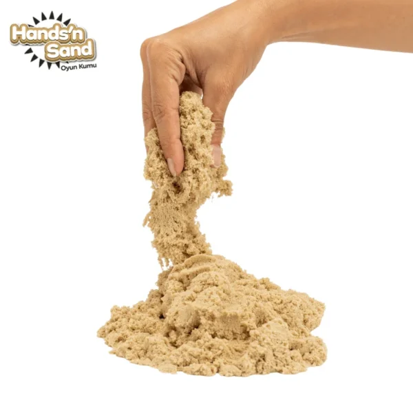 Playever Hands in Sand Natural Kinetic Play Sand 500 gr - Natural - Image 4