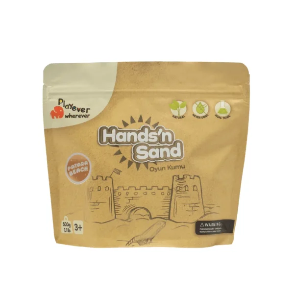 Playever Hands in Sand Natural Kinetic Play Sand 500 gr - Natural - Image 7