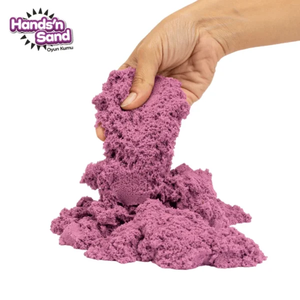 Playever Hands in Sand Natural Kinetic Play Sand 500 gr - Purple - Image 4